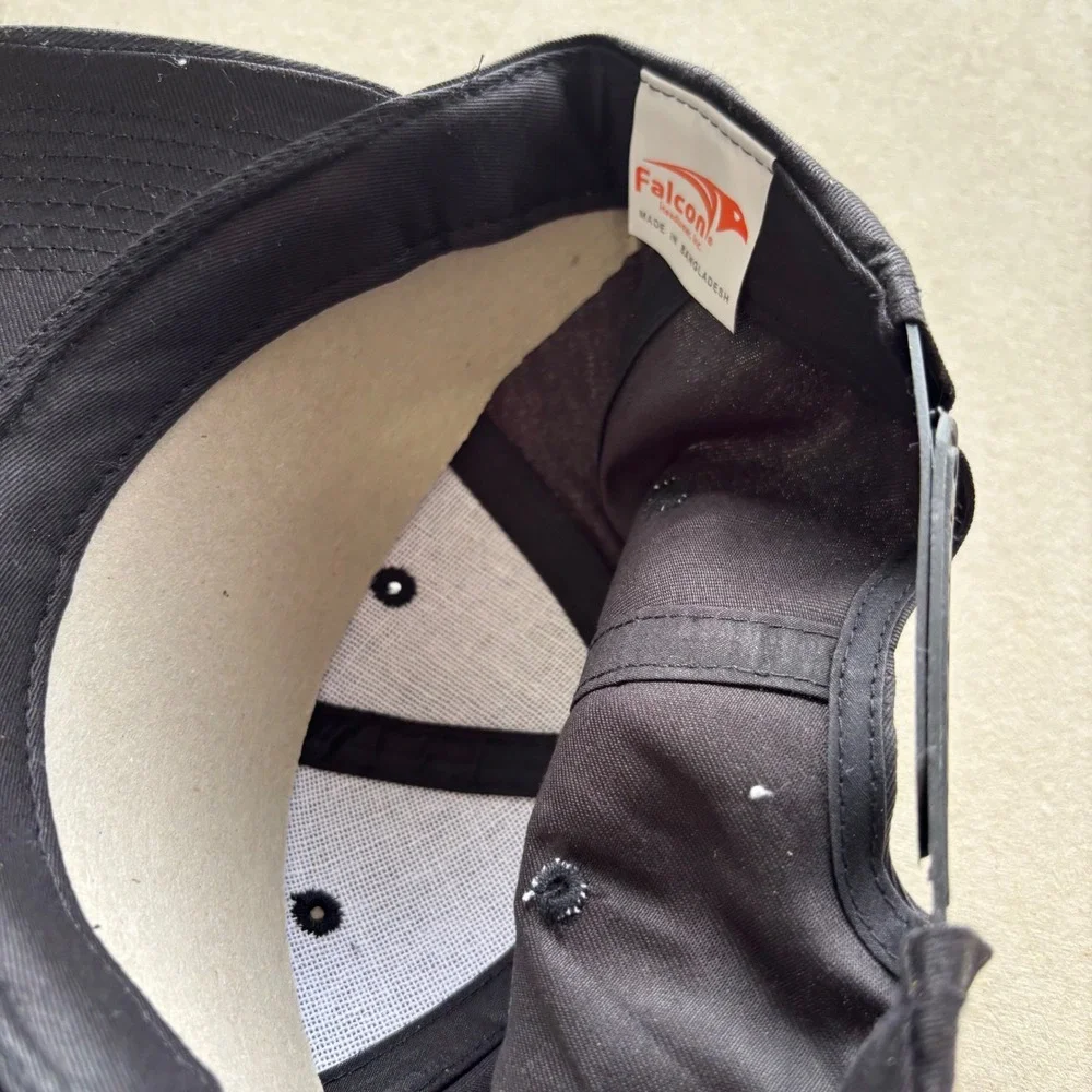 Vintage 90s Falcon Rigoletto Black Jack Hat NWOT